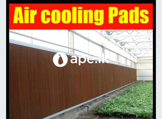 Air cooling pads systems   for green house srilank